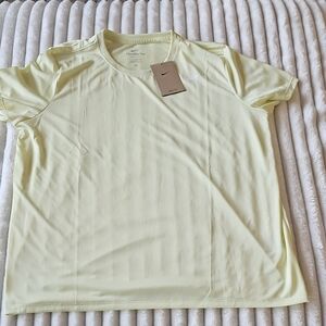 NWT Nike Dri-fit Women's Yellow Top